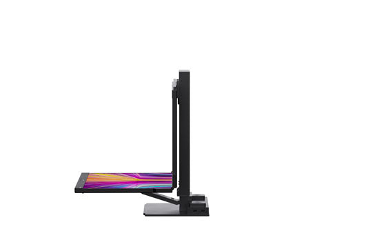 Monitores FHD 1080p Empilhados de 24"