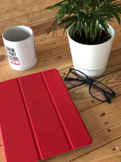 Folio iPad Pro 12.9 (2020 - 4ª ger) Vermelho Polybag