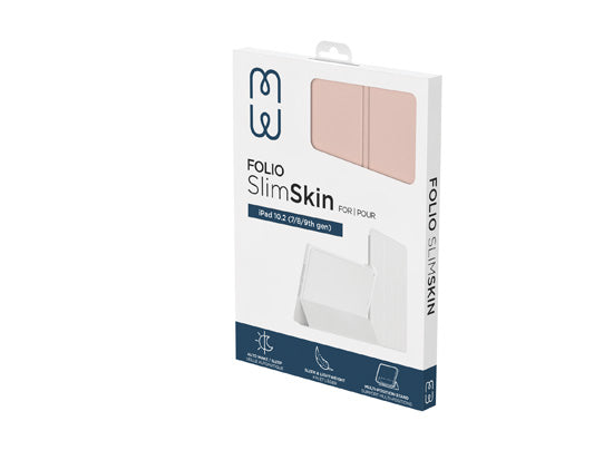 Folio Slim Skin iPad Air 10.9 (2020/22 - 4th/5th gen) & Air 11 (M2/M3/M4) Rosa