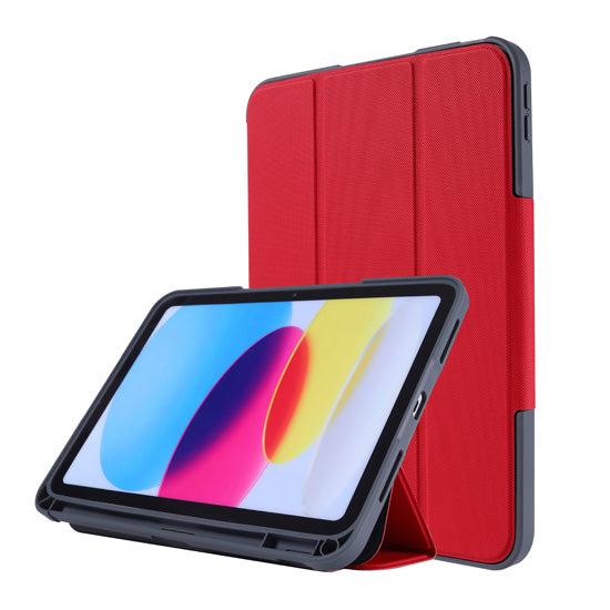 Folio Classmate iPad 11 (A16) & 10.9 (10.ª ger) Vermelho Polybag