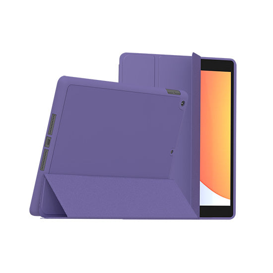 Folio Slim Skin iPad Air 10.9 (2020/22, 4a/5a ger.) e Air 11 (M2/M3/M4) Lilás