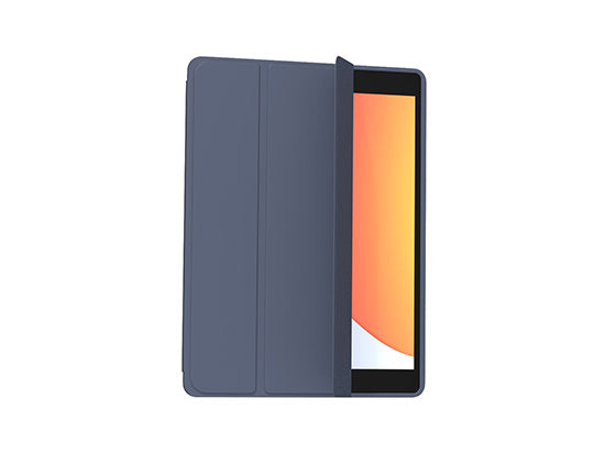 Folio Slim Skin iPad Air 10.9 (2020/22, 4ª/5ª geração) e Air 11 (M2/M3/M4) Cinza Azul