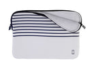 Housse PC 13 Marinière Branca