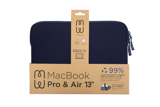 Capa MacBook Pro/Air 13 Basics ²Life Azul/Rosa