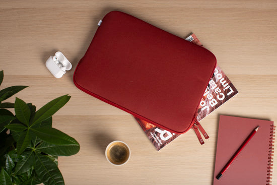 Capa MacBook Air 15 Basics ²Life Vermelho/Branco