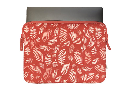 Capa MacBook Pro/Air 13 Basics ²Life Botanic Vermelho