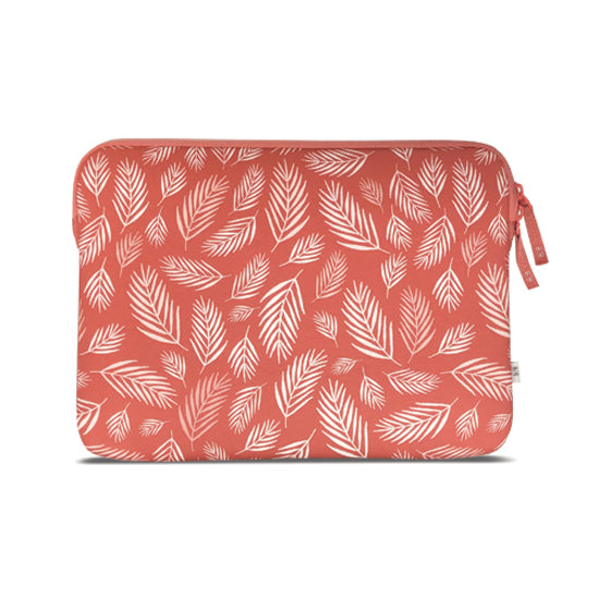 Capa MacBook Pro 14 Basics ²Life Botanic Vermelha