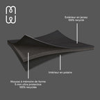 Capa MacBook NEO Basics²Life Perfect Fit Black / Black