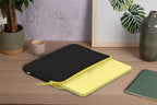 Capa MacBook NEO Basics²Life Perfect Fit Black / Lemon