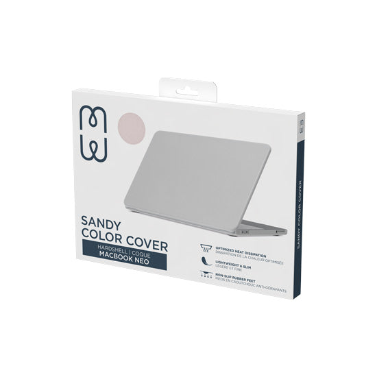 Capa MacBook Neo Sandy Color Rosa