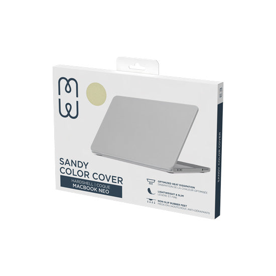 Capa Sandy Color para MackBook Neo Lemon
