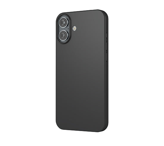 Capa de silicone MagSafe iPhone 16 Plus Preta