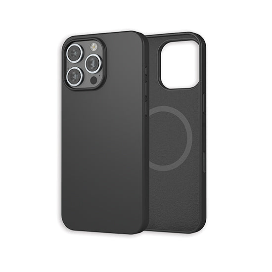 Capa de silicone MagSafe iPhone 16 Pro Max Preto