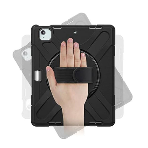 Capa Securit Rotativa iPad Air 13 (M2/M3/M4) Preto Polybag