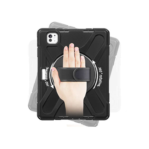Capa Securit Rotative iPad Pro 13 (M4/M5) Preto Polybag