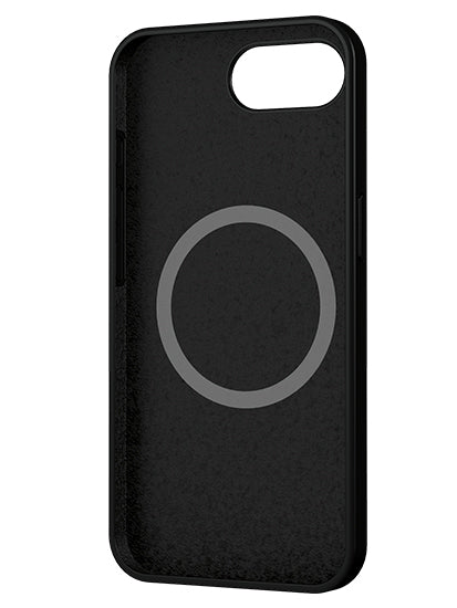 Capa de silicone MagSafe iPhone 16e / 17e Preto