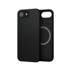 Capa de silicone MagSafe iPhone 16e / 17e Preto