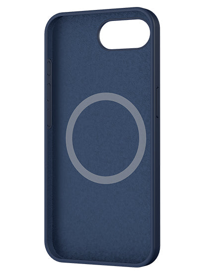 Capa de silicone MagSafe iPhone 16e / 17e Azul