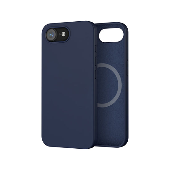 Capa de silicone MagSafe iPhone 16e / 17e Azul