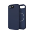 Capa de silicone MagSafe iPhone 16e / 17e Azul
