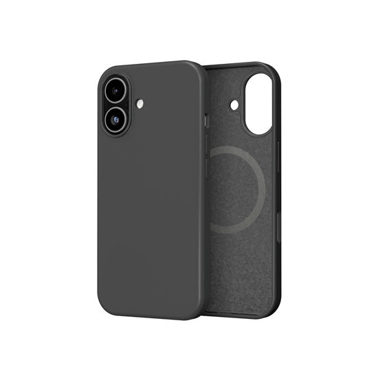 Capa de silicone MagSafe iPhone 17 Preto