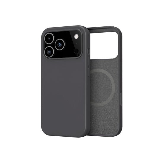 Capa de silicone MagSafe iPhone 17 Pro Preto