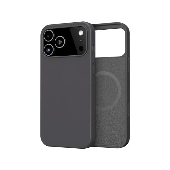 Capa de silicone MagSafe iPhone 17 Pro Max Preto