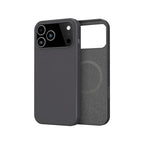 Capa de silicone MagSafe iPhone 17 Pro Max Preto