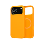 Capa de silicone MagSafe iPhone 17 Pro Max Laranja