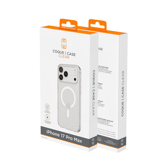 Capa Clear MagSafe iPhone 17 Pro Max