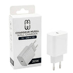 Carregador USB-C PD 20W Branco