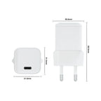 Carregador 35W USB-C PD Branco