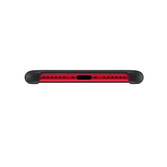 Liquid Silicon iPhone SE (2020/22, 2ª/3ª ger.) e 7/8 Preto Polybag