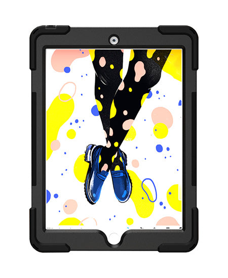 Capa Securit Rotativa iPad 10.2 (2019/20/21 - 7/8/9th gen) Preto Polybag