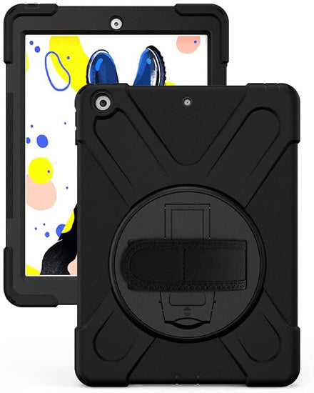 Capa Securit Rotativa iPad 10.2 (2019/20/21 - 7/8/9th gen) Preto Polybag