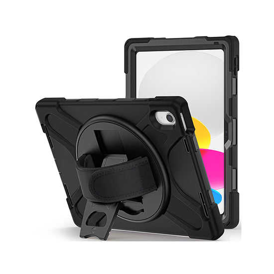 Capa Securit Rotativa iPad 11 (2025 - 11ª ger) e 10.9 (2022 - 10ª ger) Preta Polybag