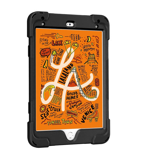 Securit rotative iPad Mini 5/4 Preto Polybag
