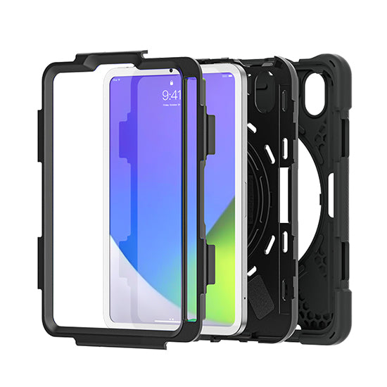 Securit rotativa iPad Mini 8.3 (2024/21 - 7/6th gen) Preto Polybag