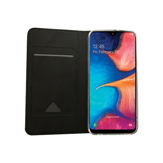 Capa folio Samsung A10 Preta Polybag