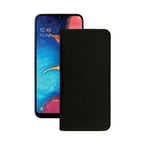 Capa folio Samsung A10 Preta Polybag