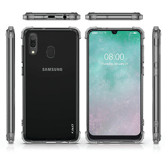 Capa Air Cushion Samsung A20E Clear Polybag