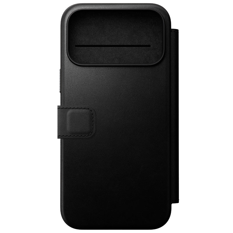 Modern Leather Folio iPhone 18 Pro Max Preto