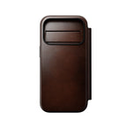 Folio de Couro Modern Horween iPhone 18 Pro / 17 Pro Rustic Brown