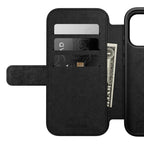 Folio Modern de couro iPhone 18 Pro English Tan