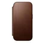 Modern Leather Folio iPhone 18 Pro Rustic Brown