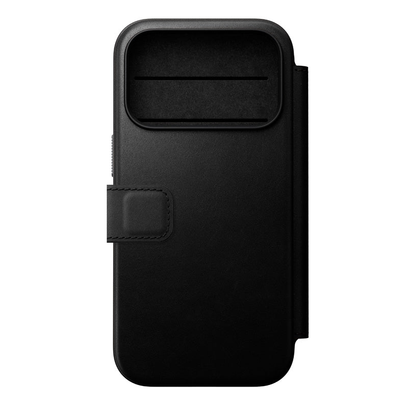 Modern Leather Folio iPhone 18 Pro Preto