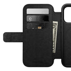 Modern Leather Folio iPhone 18 Pro Preto