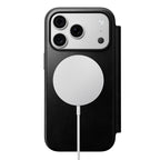 Folio de Couro Modern Horween iPhone 18 Pro / 17 Pro Preto