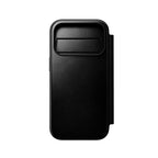 Folio de Couro Modern Horween iPhone 18 Pro / 17 Pro Preto