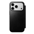 Folio de Couro Modern Horween iPhone 18 Pro / 17 Pro Preto